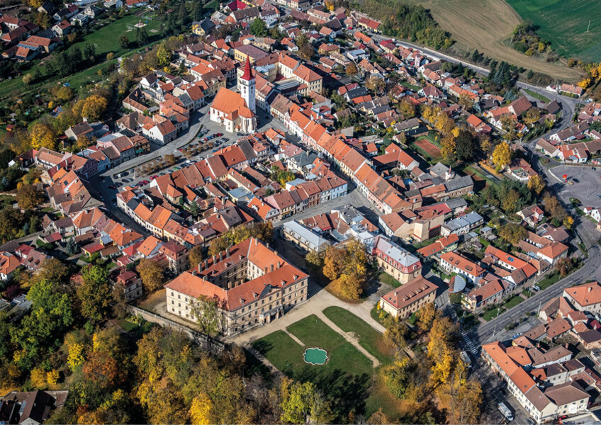 Historické centrum Jemnice - fotografii poskytlo město Jemnice