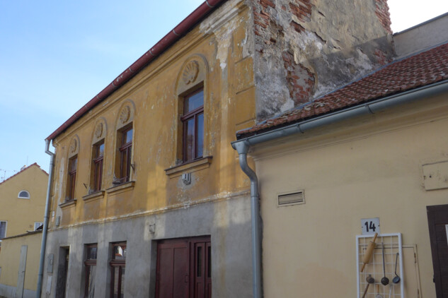 Dům č.p. 64 v Blahoslavově ulici v Třebíči