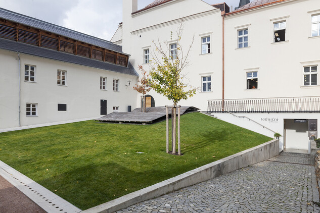 Havlíčkův Brod, Stará radnice, vnitřní dvůr po obnově