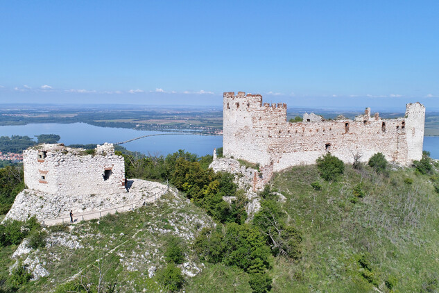 Děvičky, hrad, dokumentace zdiv