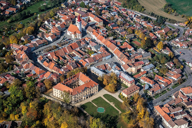 Historické centrum Jemnice - fotografii poskytlo město Jemnice