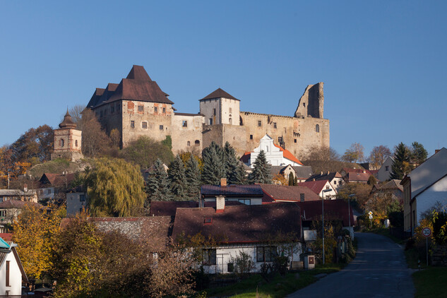 Hrad Lipnice, celkový pohled, autor: Viktor Mašát