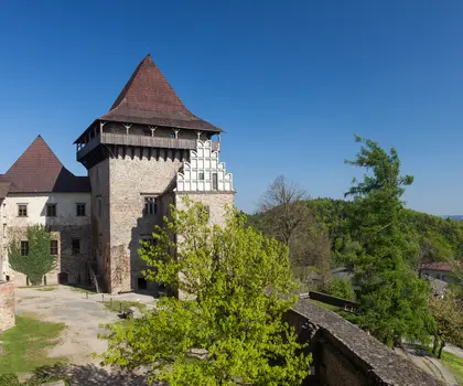 Hrad Lipnice, nádvoří, autor: Viktor Mašát Hrad Lipnice, nádvoří, autor: Viktor Mašát