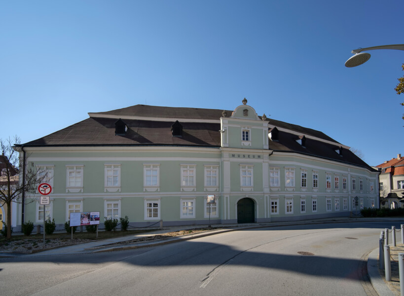 Budova Muzea v Moravských Budějovicích (fotografii poskytlo Muzeum v M. Budějovicích)