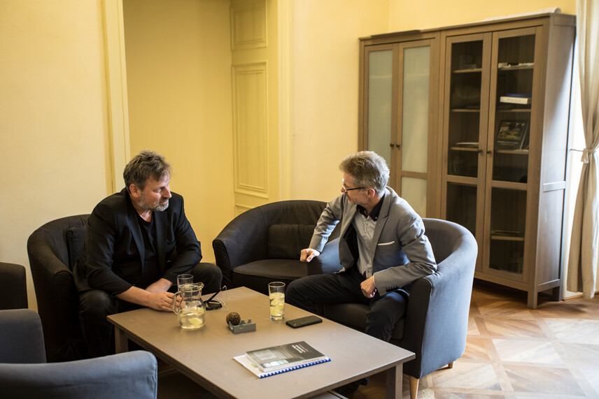 Návštěva předsedy Senátu PČR M. Vystrčila na telčském pracovišti NPÚ, foto: L. Herbricková