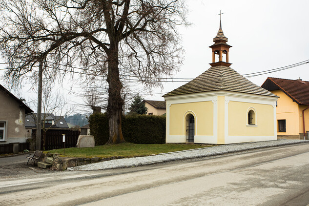 Kaple sv. Petra a Pavla v Bílém Kameni, současný stav, foto: L. Herbricková