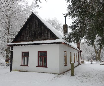 Objekt pilníkárny v areálu Kupcova vodního mlýna a pily v Křižánkách