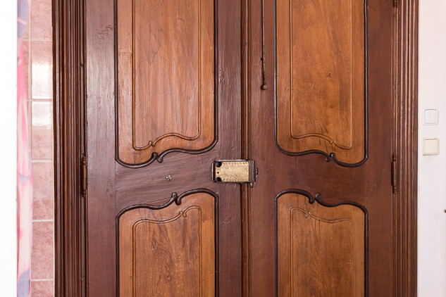 Fara ve Starči, vnitřní dveře – po obnově