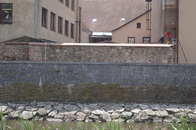 Městské hradby v Třebíči, stav po obnově