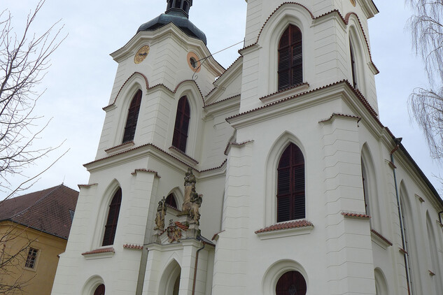 Kostel narození Panny Marie v Želivi po obnově
