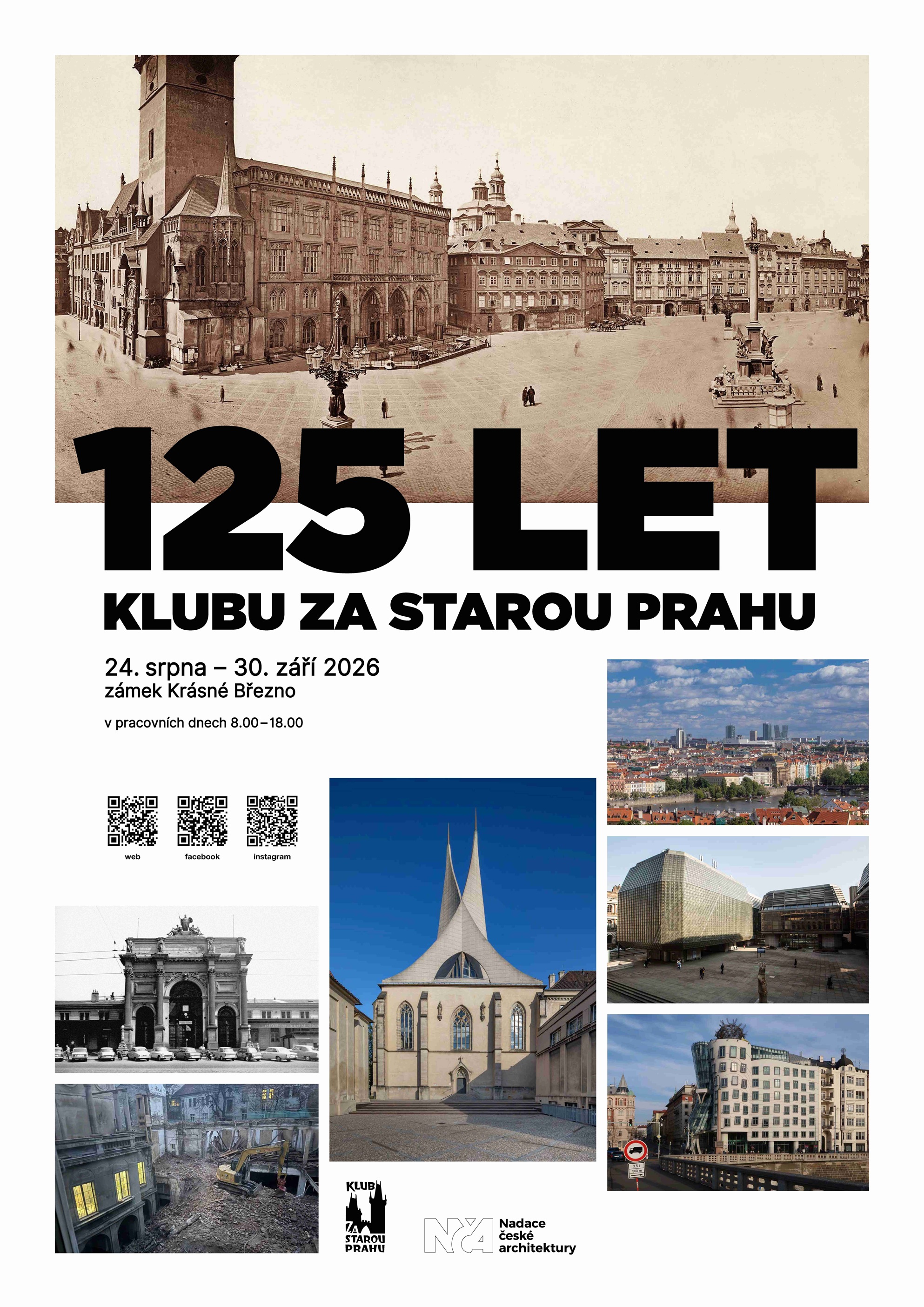 Výstava 125 let Klubu Za starou Prahu