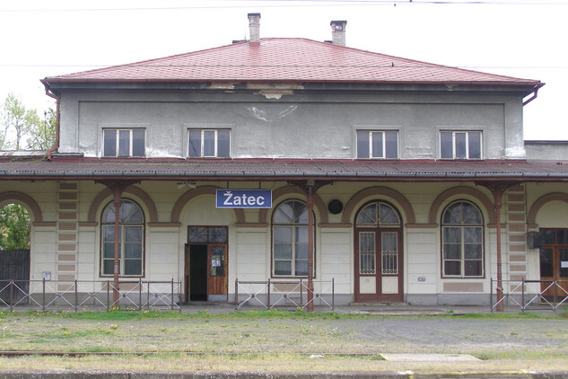 6. Železniční stanice Žatec, okr. Louny