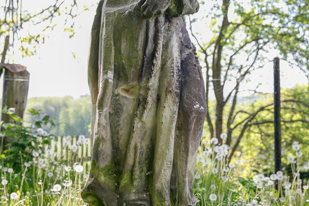 Socha. sv. Františka z Assisi, Mukařov, okr. Litoměřice