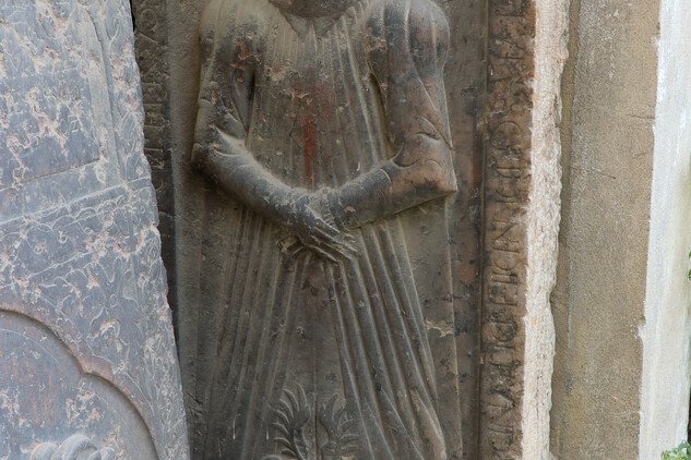 10. Náhrobek Kateřiny ze Žďáru rozené Kapliřky ze Sulevic, Duchcov. okr. Teplice