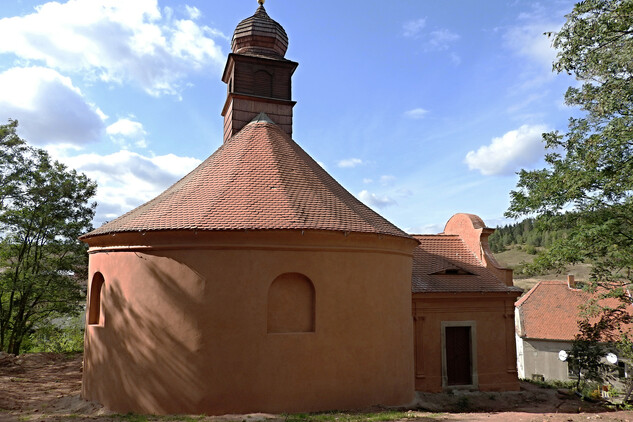 Nečemice, kostel sv. Bartoloměje - říjen 2018