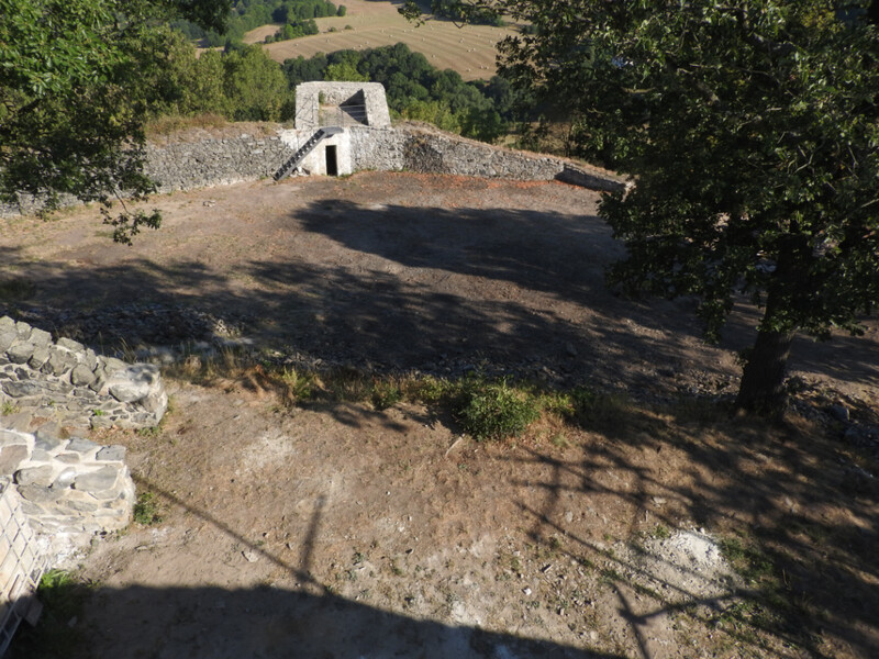 Hrad Blansko po částečné obnově v roce 2018. Hrad Blansko po částečné obnově v roce 2018.