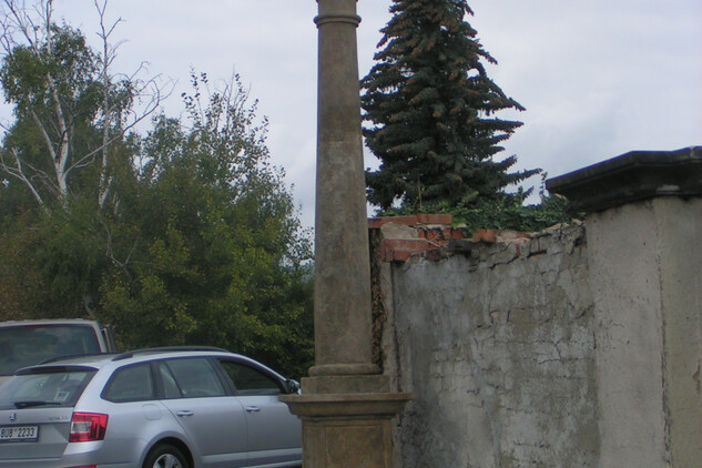 Novosedlice, okr. Teplice – dokončené restaurování barokních pískovcových božích muk.
