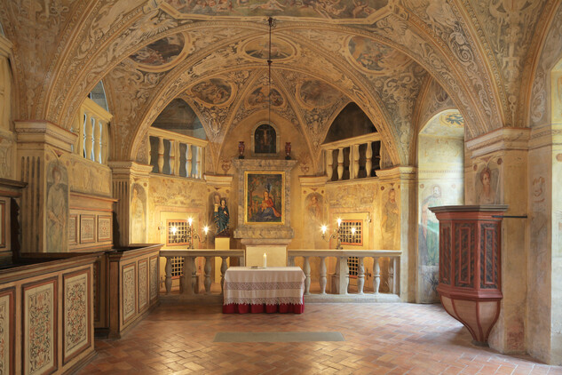 kaple sv. Barbory – hrad Grabštejn