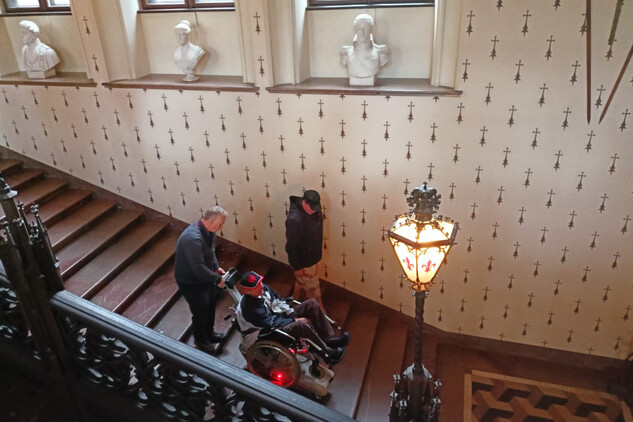 Na zámku Sychrov proběhl projekt Památka bez bariér